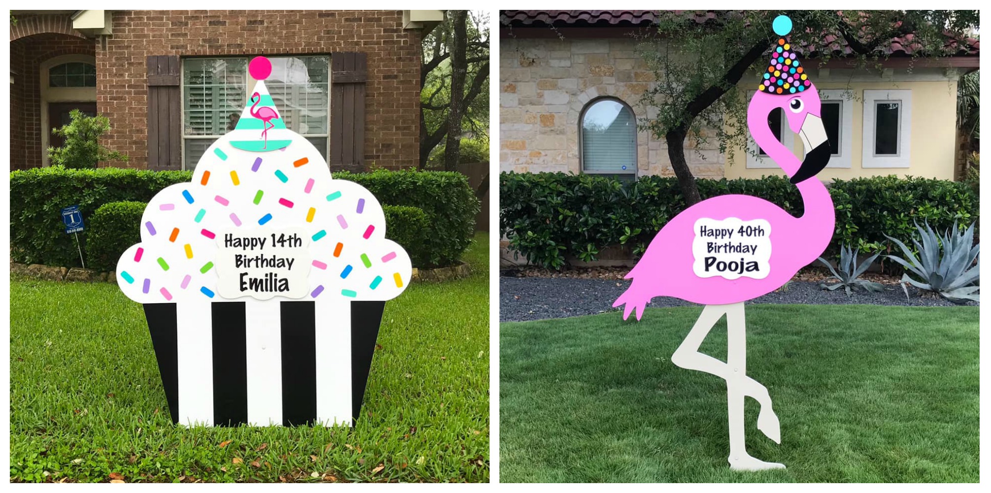 Happy Birthday Yard Sign Rental - Greater Baton Rouge